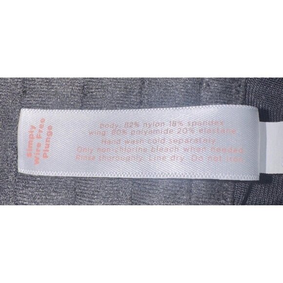 Cacique Lane Bryant Women’s Black Simply Wire Free Plunge Bra Sz 44DD - Picture 8 of 8